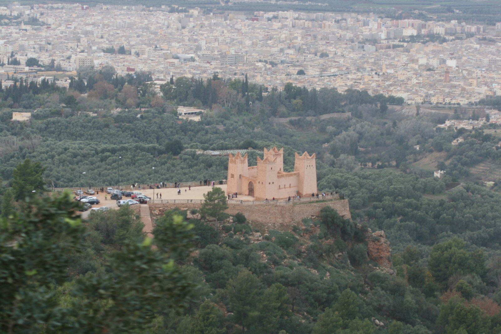 Le parc en terrasses et les cascades d'Aïn Asserdoun à Béni Mellal