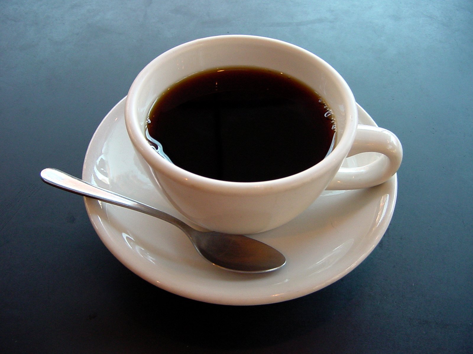 A small cup of coffee, Moroccan café style