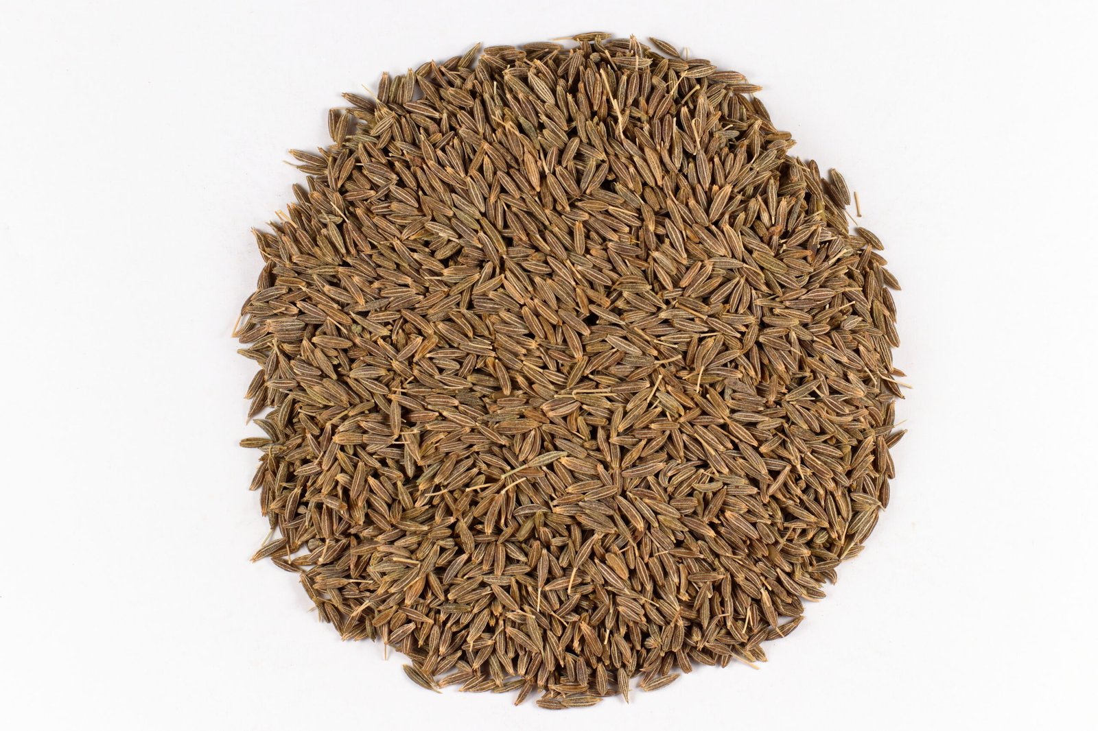 Close-up of whole cumin seeds